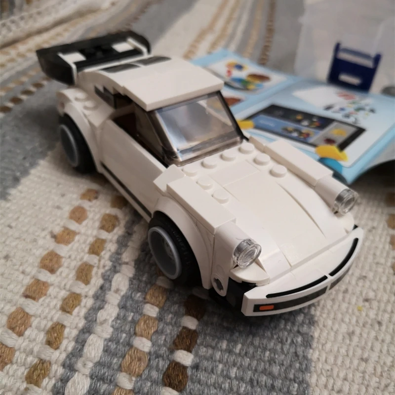 Speed Champions Vehicle Sets Super Racer Rider Truck Car Model Building Blocks Mattoni Fit 75895 75891 75880 Toy For Kids