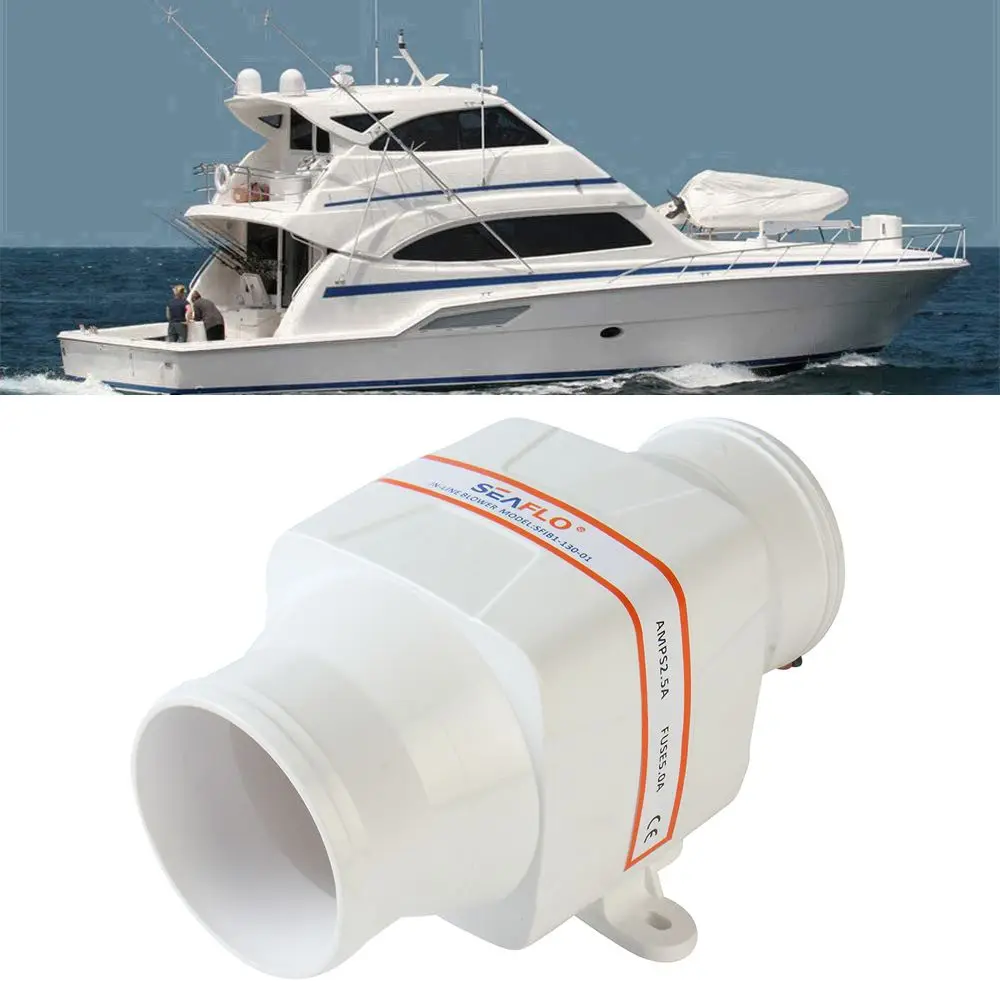 In line 12V/24V Ventilator Side Air Vent Retrofit Hi flow Blower