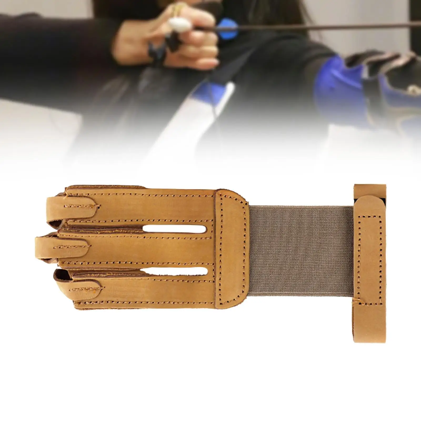Sportovní rukavice tři prst stráž přenosné pohodlné univerzální muži ženy