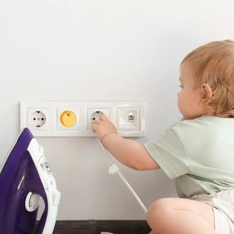 EU baby safety socket covers silicone electrical outlet protectors childproof plug protector for kid toddler protection 1pc
