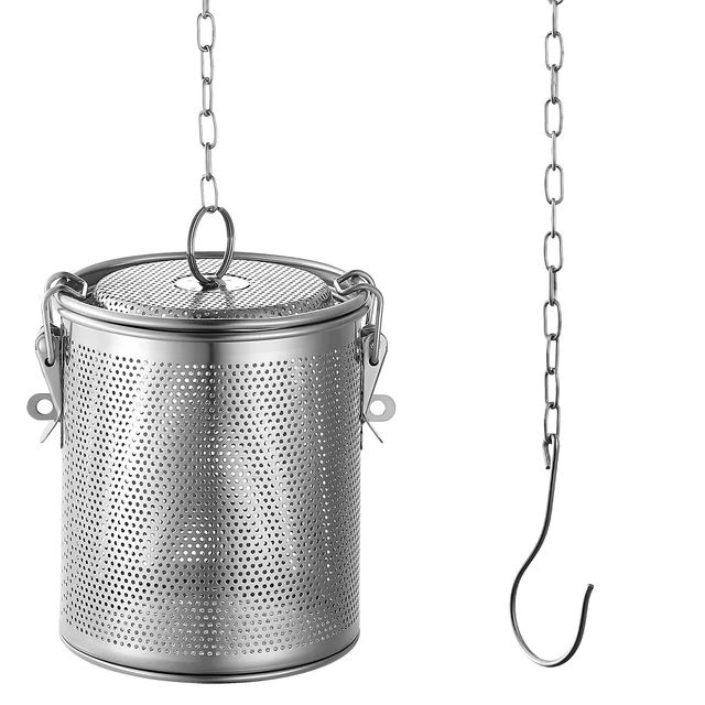 Hálószűrő Tea Infuser Kereskedelmi Fűszerlabda Meredekebb Szűrők Laza Sörfőzde - Image 3