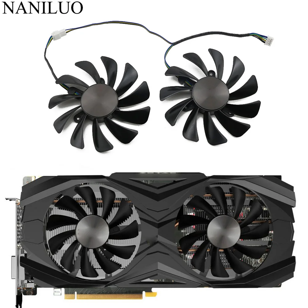 1070 Zotac Extreme Replacement Cooling Fan For ZOTAC GTX 1070Ti