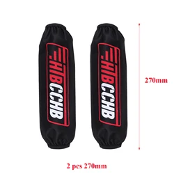 Enhanced Rear Shock Absorber Protection Cover for Off - Road and Electric Vehicles (2pcs H 27cm Red)