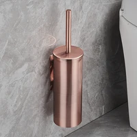 แปรงห้องน้ําคุณภาพสูงติดผนัง 304 สแตนเลสทําความสะอาดเครื่องมือไม่มีเจาะอุปกรณ์ห้องน้ํา WB8713 2