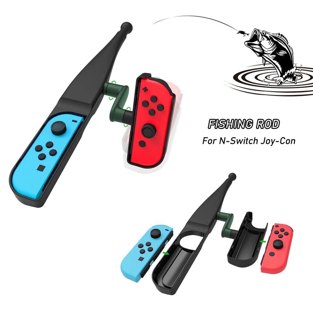 Fishing Rod Controller Grip For NS Joy-con Switch/Oled