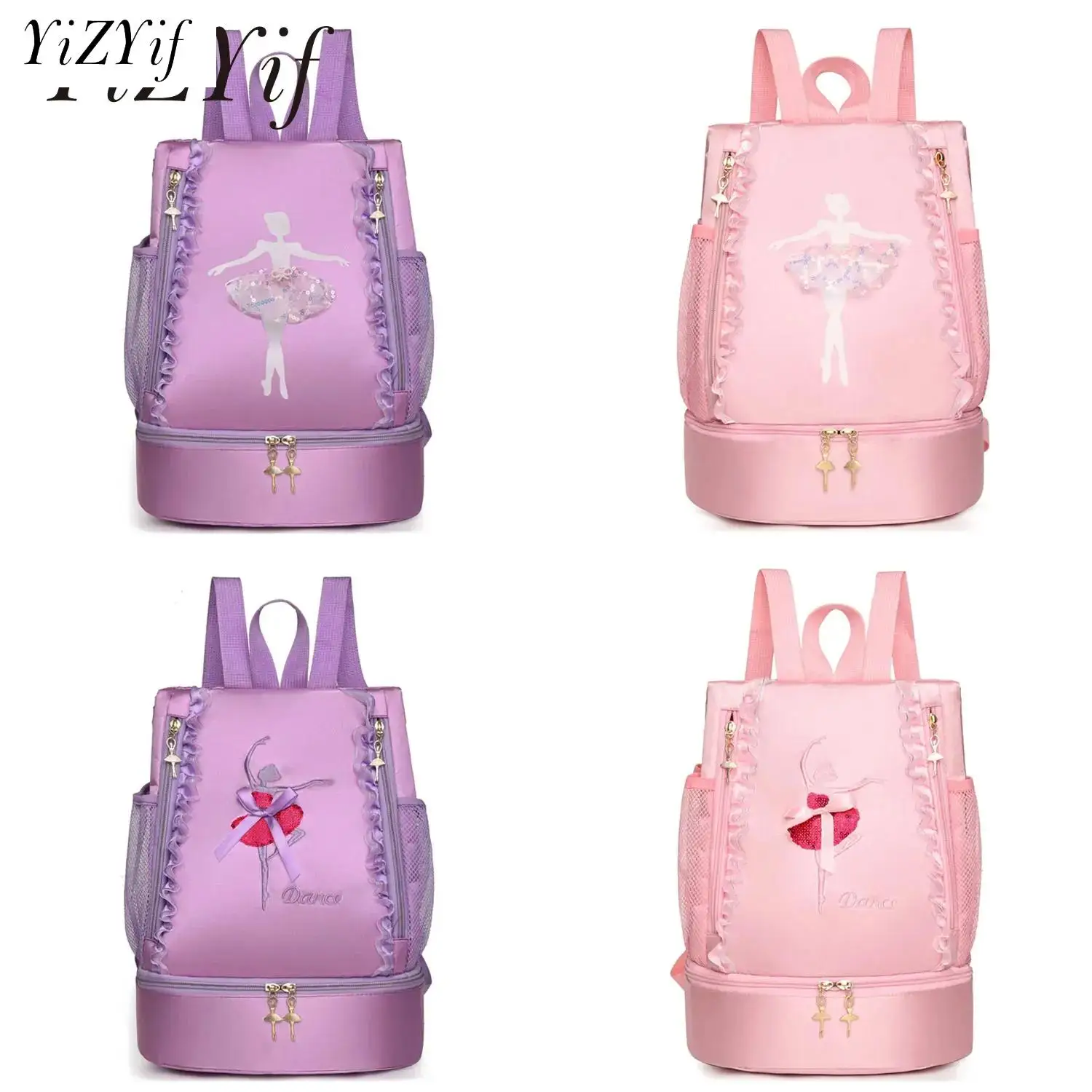 BalletDanceStorageBackpackLittleGirlsBallerinaSchoolBagfor