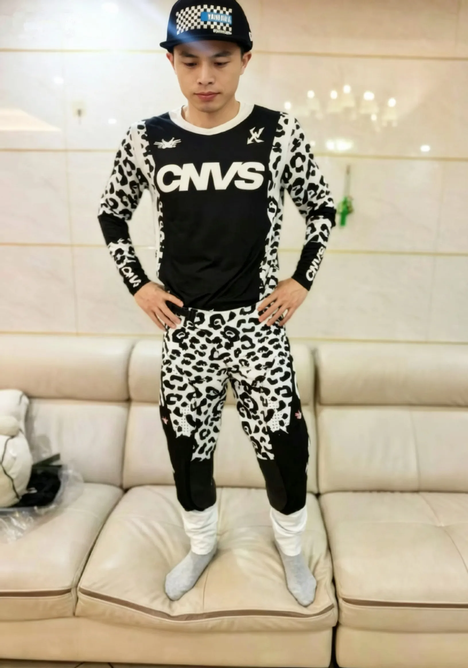 2026 CNVS 레포드 MX 기어 세트 FH 모토크로스 파워 웨어 엔듀로 모토 슈트 오프로드 저지 및 팬츠 더트 바이크 키트 모터사이클 슈트
