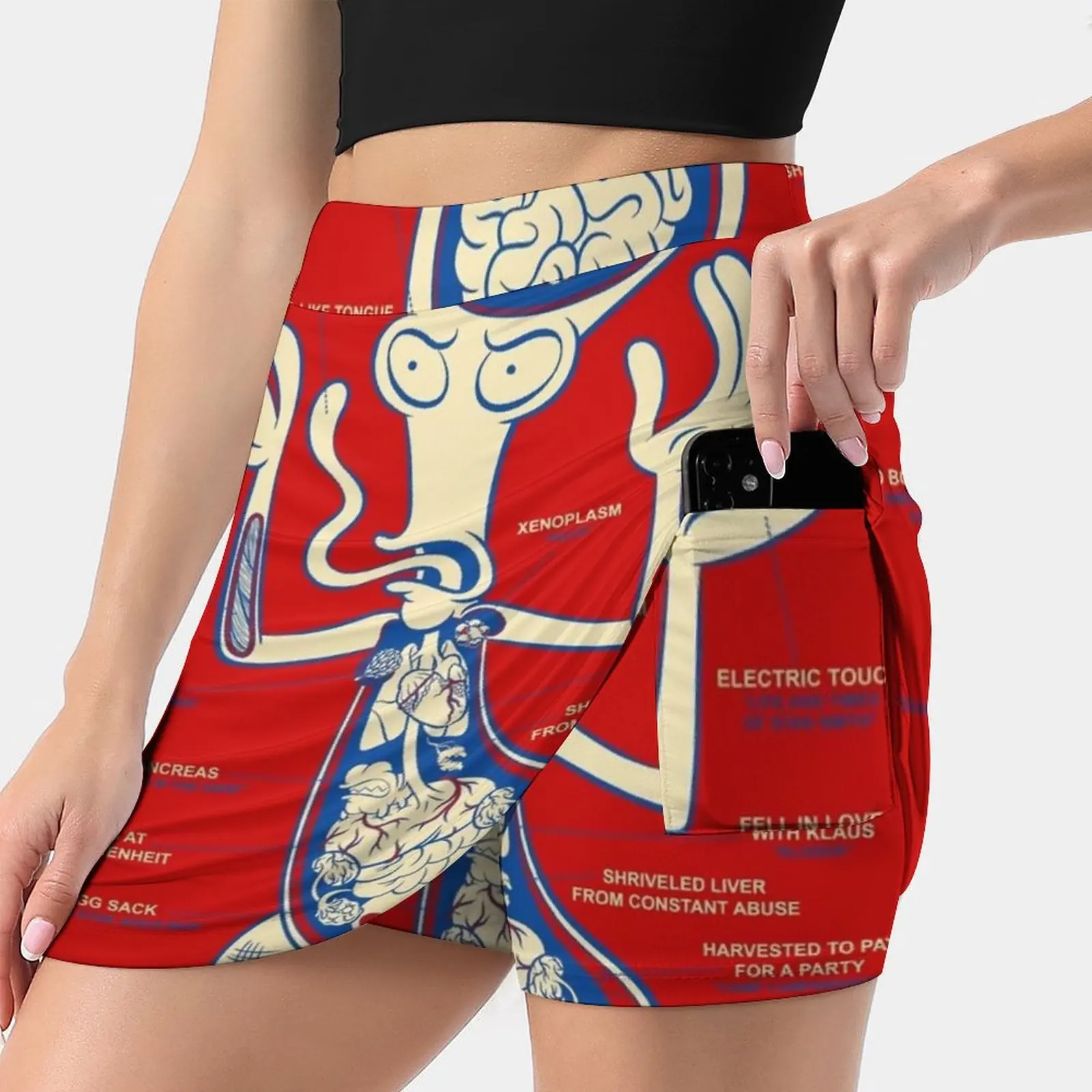 

Roger Anatomy Women's skirt Aesthetic skirts New Fashion Short Skirts Roger The Roger