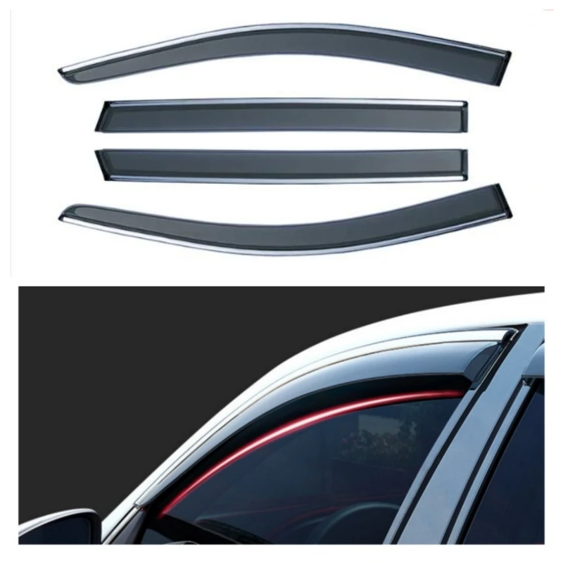 

Car Window Visor for Kia Sorento MQ4 HEV 2021 2022 2023 2024 Weathershield Sun Rain Deflectors Guards accessories