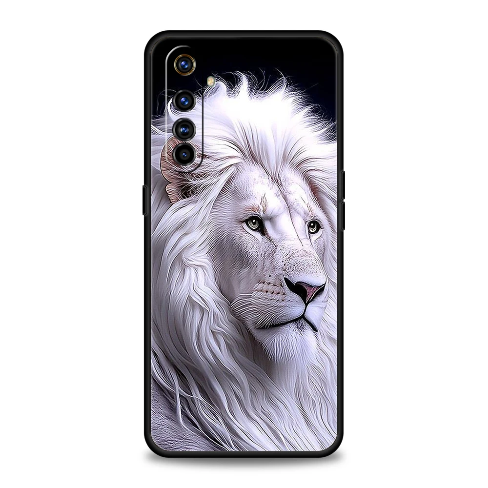 The Lion Shockproof Silicone Phone Case - Durable Protective Shell with Stylish Design