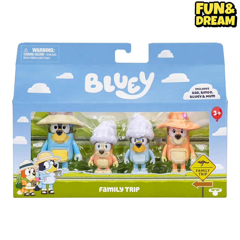 Bluey Toys Kids Play Scenes Halloween Cosplay Doll Alien Doll Birthday Gift Animal Doll Farmer Doll Toys Toys For The House 5
