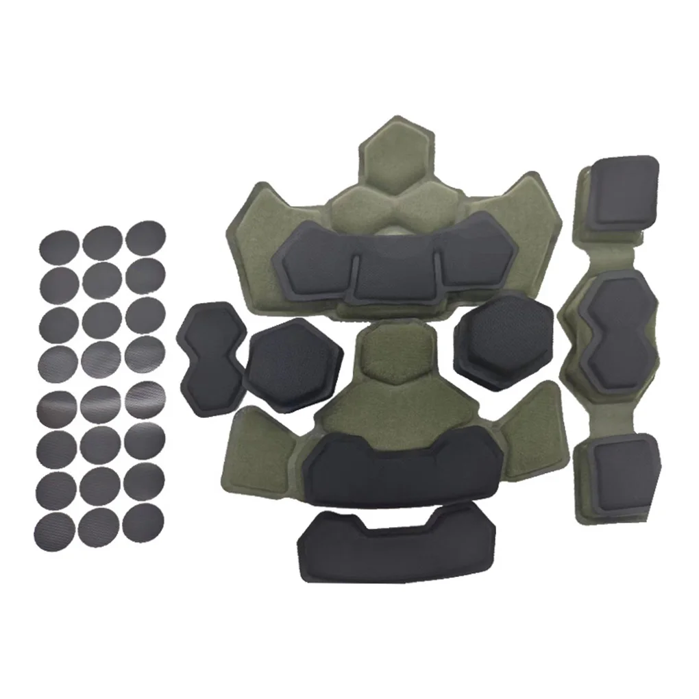 

Helmet Liner Cushion Set Sweat Absorption Helmets Inner Pads Kit Headgear Modified Spare Parts Replacement for Wendy Brown