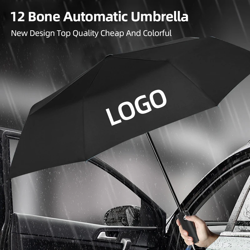 Car Fully Automatic Folding Rain Windproof Umbrella Sunshade For Mercedes Benz AMG A C E S Class W201 W210 W108 W204 W205 W203