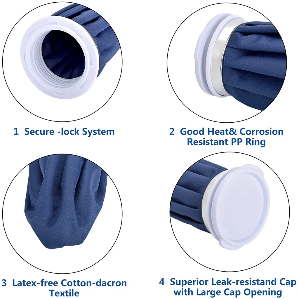 Professional ice bag bandage with Reusable Ice Bag Pack for Arm Calf Knee Ankle Shoulder Neck Sprained Hot and Cold Compress