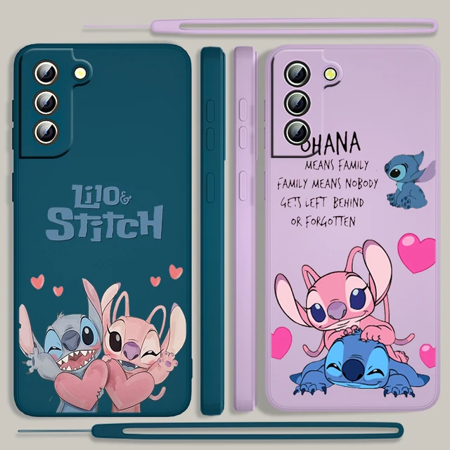 Funda para Samsung Galaxy S10e Oficial de Disney Angel & Stitch Beso - Lilo  & Stitch
