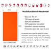 Dyeing Neon Color Bandana Summer Cooling Headwear Women Balaclava Neck Gaiter Cycling Riding Scarf Headwrap Tube Face Cover Mask 4