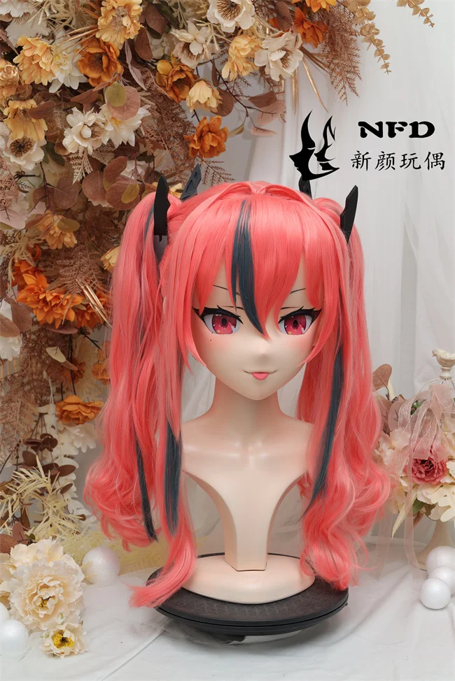 Kigurumi bremerton nfd full headband lock cosplay headshell props costume anime game