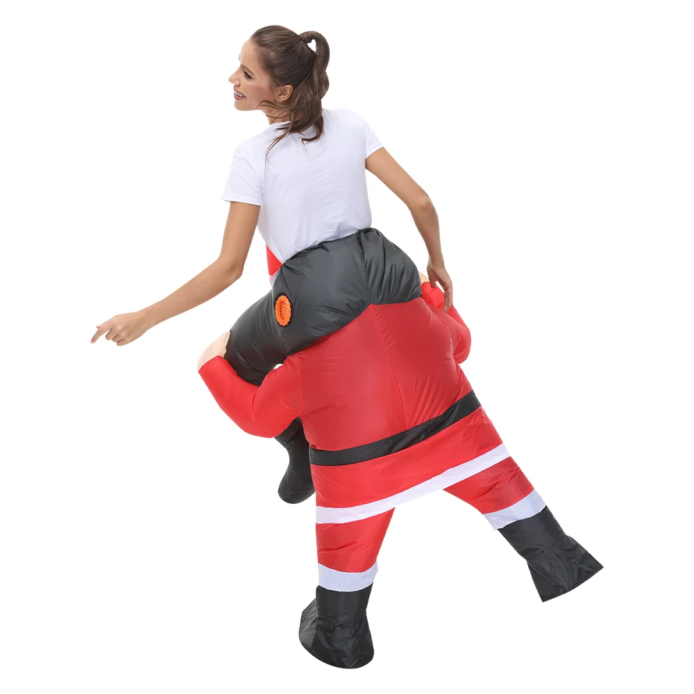Kerstman Pak | Opblaasbaar 3D Kerstpak