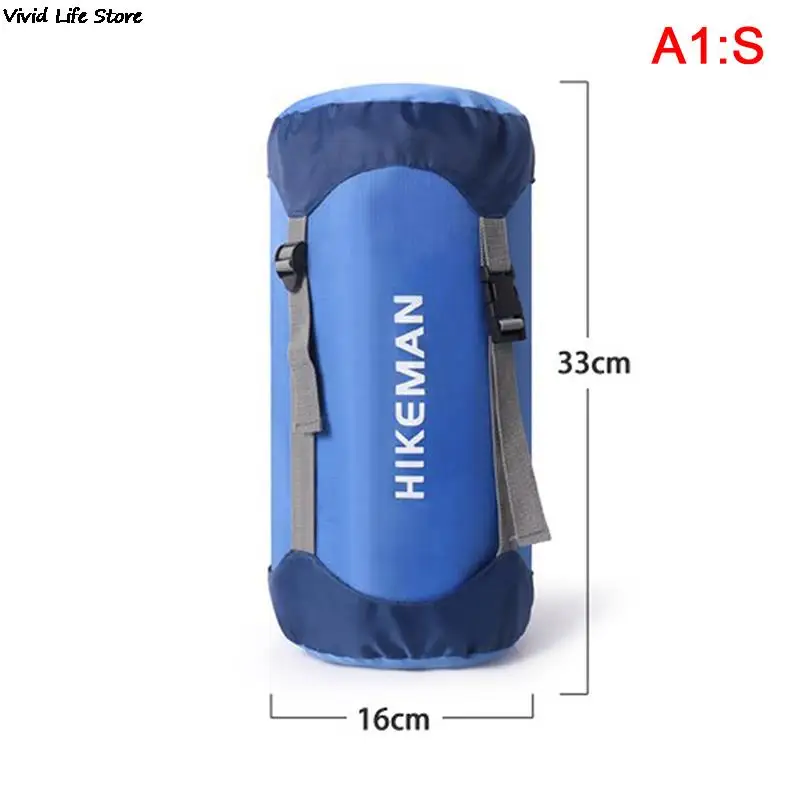 Compression Sleeping Bag Stuff Sack Waterproof Ultralight Outdoor Storage