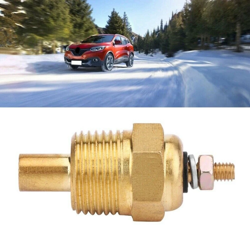 2X Golden Water Temperature Sensor Replace For Mercury Mercruiser 806490T Sierra 18-5897 Mallory 9-42400