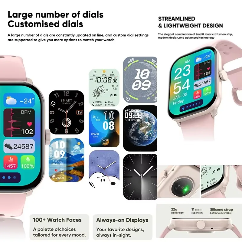 GPS ウオッチ5 EV09 TYPE W New Upgraded Watch 5 GPS Tracking Smart Watch Men HD AMOLED