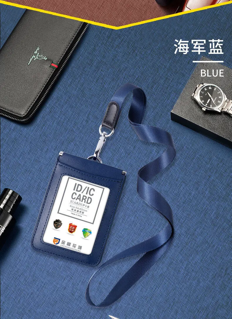 AXFEE Porta Badge, Porta Carte In Pelle PU - Foto 7