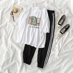 2021 Home Wear Sleepwear Sets For Women Pijamas Lovely Pattern Pajamas Short Hot Sale Femme Underwear