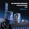 Portable Power Bank Removable Replaceable Battery Pack 20000mAh 22.5W Fast Charging External Battery for iPhone Samsung Huawei 1