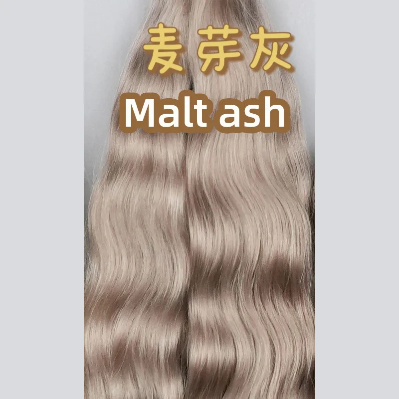 新しい Awen 1/4 1/6 BJD 人形ウィッグ前髪ショートヘアハーフタイヘア