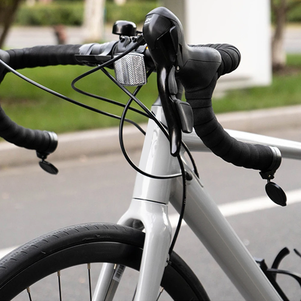 Bicycle Rearview Mirror HD Cycling Handlebar Convex Mirror Bike Handlebar Plug Rear View Mirror for MTB Road Bike Accessories