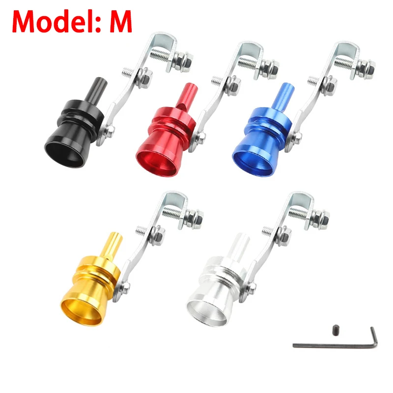 Exhaust Pipe Tip Tail Pipe Muffler Exhaust Flex Pipes Car Exhaust Catalytic Converter Motorbike Car Exhaust Fake Turbo Whistle