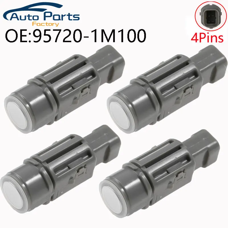 4pcs New High Quality Pdc Parking Sensor For Hyundai Kia 957201m100
