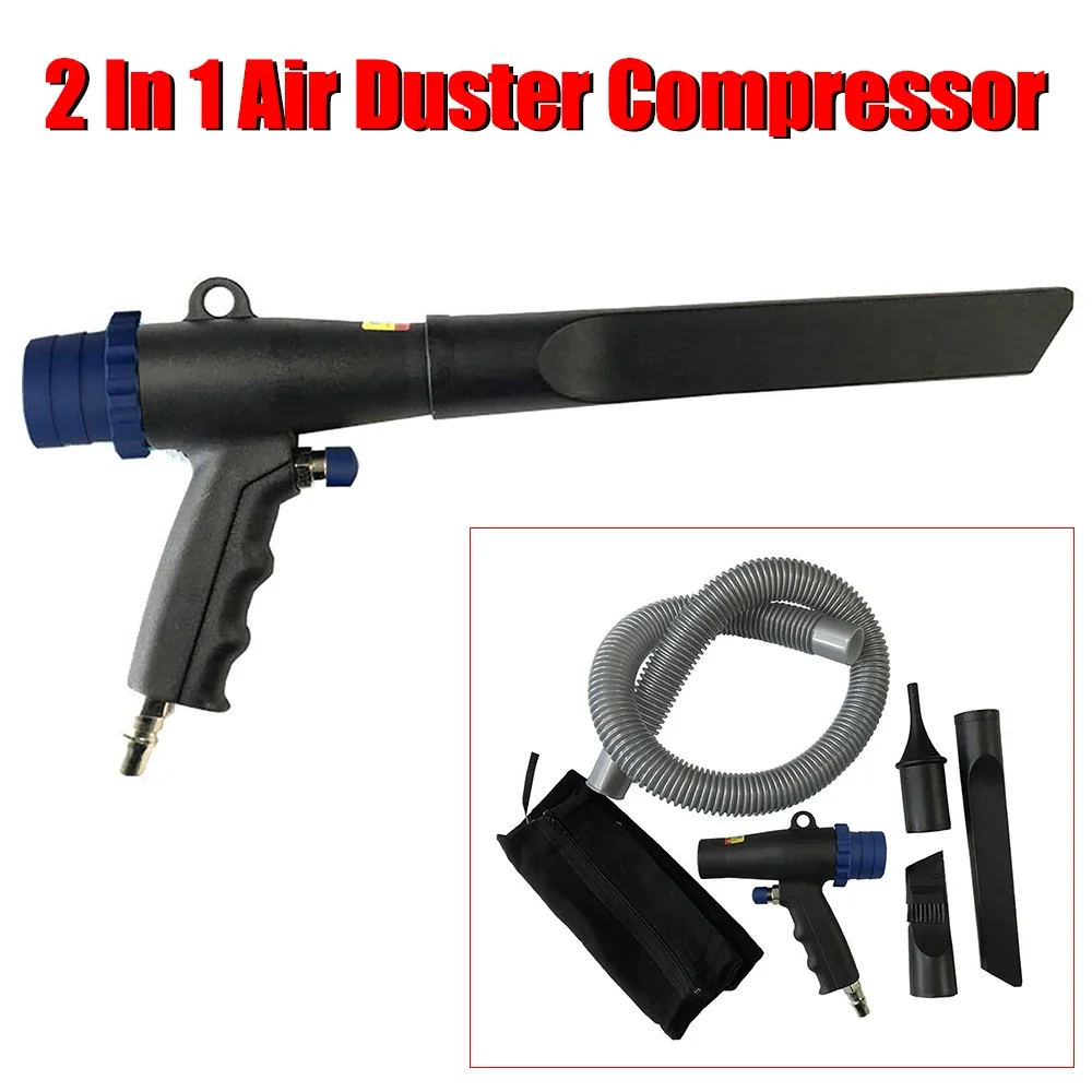 2 In 1 Air Duster Compressor Pneumatic Tools Kit Dual-purpose Pneumatic ...