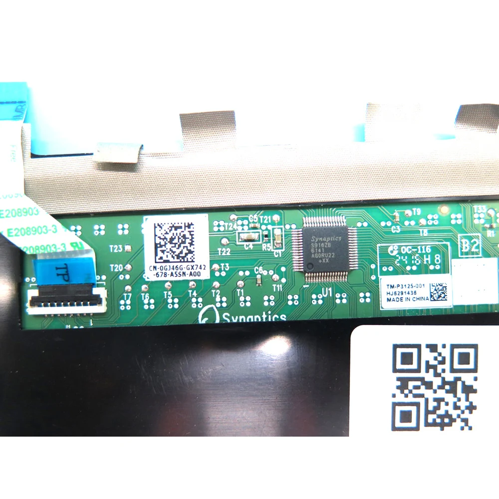 0GJ46G GJ46G Laptop Touchpad For DELL For XPS 15 9550 9560 Precision 5510 M5510 M5520 Black New