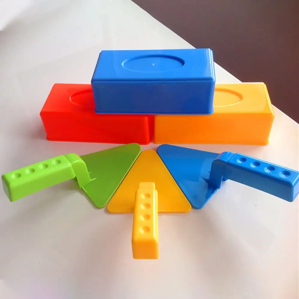 3 PCS Snow Toy Beach Sand Fun Brick Maker Sand Castle Mold For Winter And Summer Build Snow Outddor Children's Birthday Toy Gift 4