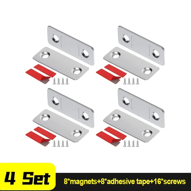 Ultra-Thin Invisible Magnetic Cabinet and Drawer Closers