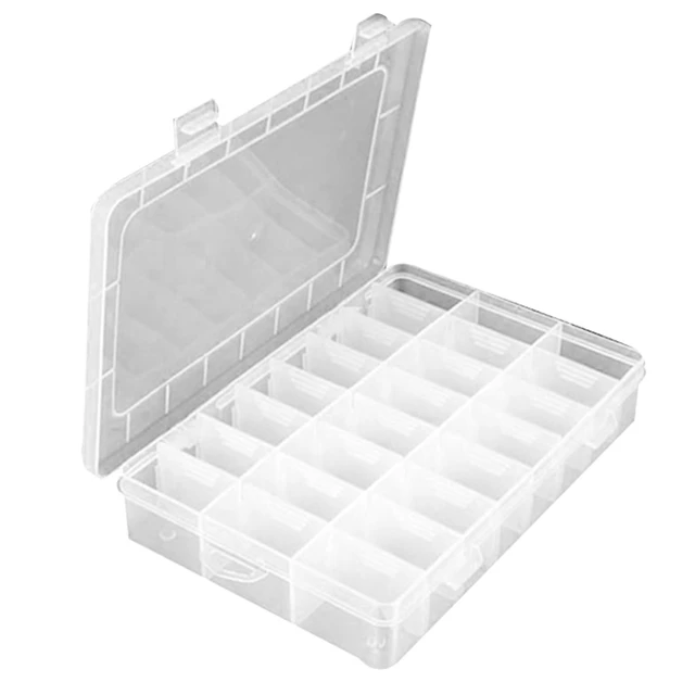 Storage Bin  Storage Boxes Bins - 24 Storage Black Lid Organizer Holder  Container - Aliexpress