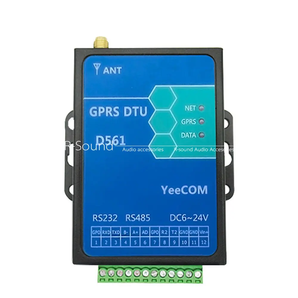 

GPRS DTU RS485 + 232 для прозрачной передачи цифрового модуля