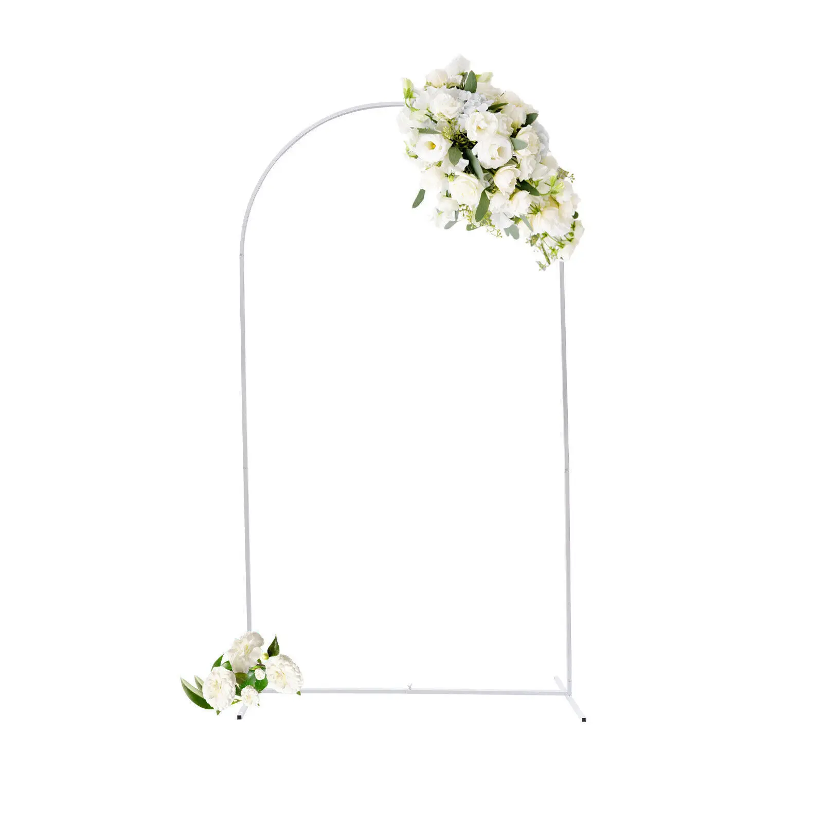 Metal Stand Wedding Arch Backdrop Stand Balloon Arch Backdrop For Ceremony Party Yard Venue Decor 3Pcs