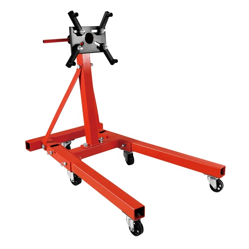 

750lbs1000lbs 1250lbs 200lbs Adjustable Lift Equipment folding Rotating car Engine Stand For Car