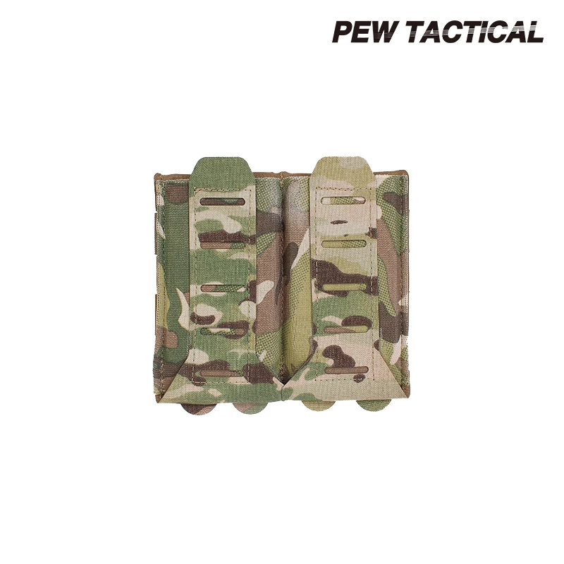 

PEW TACTICAL Molle Stackable Ten-Speed Double M4 5.56 Military Mag Pouch BFG STYLE Hunting Airsoft Accessories CS Wargame