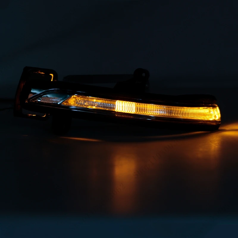 Clignotant Rétroviseur De Voiture Gauche Droite LED Clignotant Miroir Indicateur Lampe Clignotant Pour KIA Pour Rio 2012-2017 87624-1W000 876141W000 Clignotant Latéral Dynamique ( Couleur
