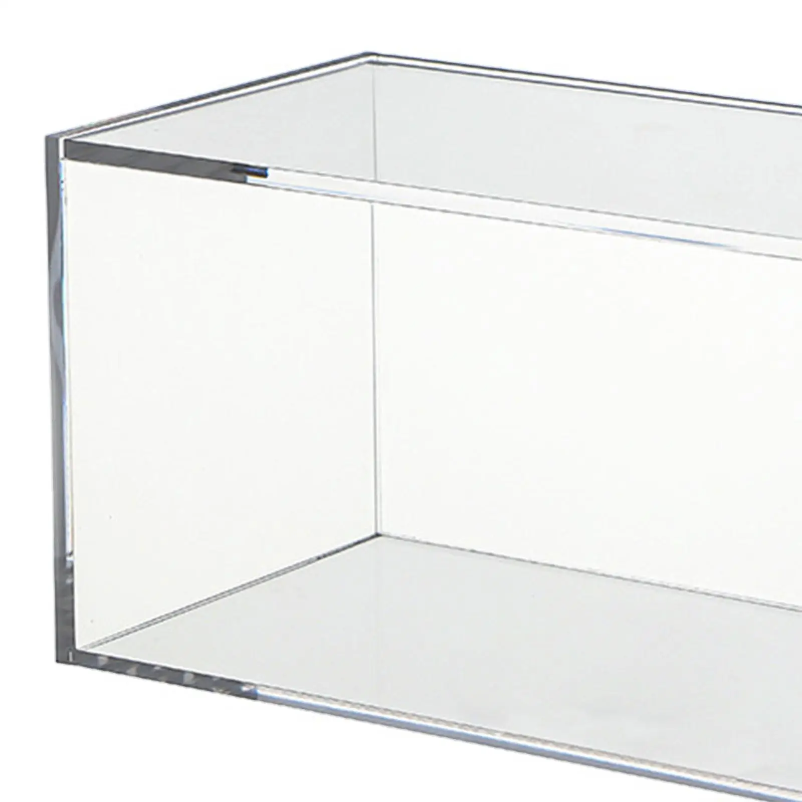 Acrylic Storage Box With Lid Home Dustproof Display Case