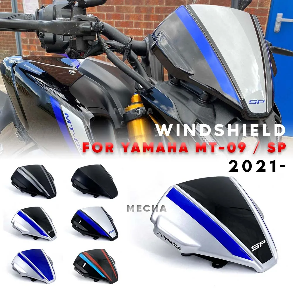 

NEW 2021 Windshield Windscreen For YAMAHA MT-09 FZ-09 MT09 FZ09 MT FZ 09 Motorcycle Accessories Wind Deflectors fz09 mt09