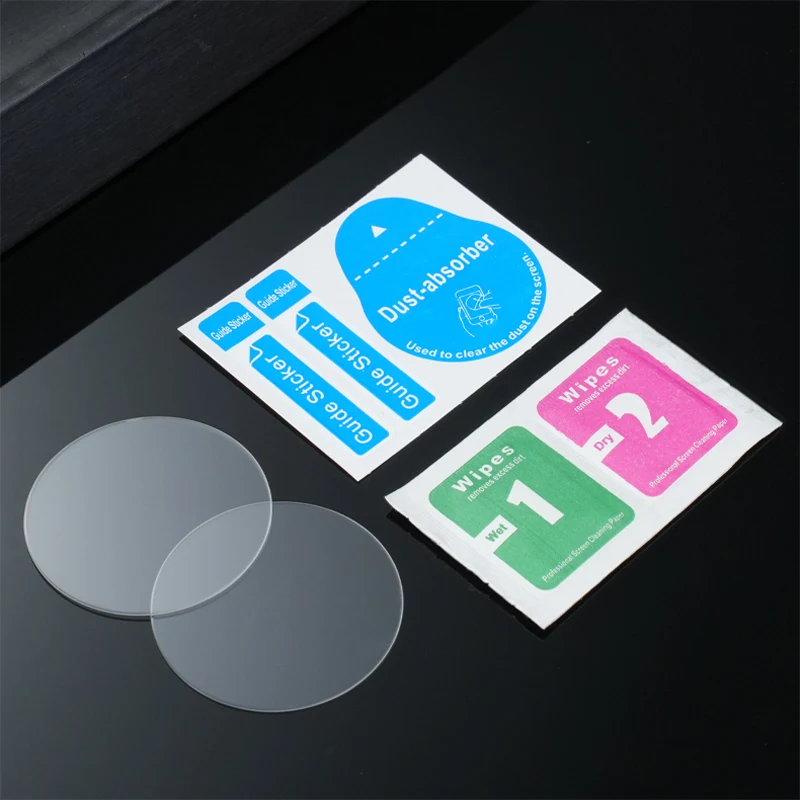 Tissot 시리즈 T137 T120 T091 T035 T044 T125 T116 시계 미러 필름 스크래치 방지 강화 필름 용 시계 화면 보호기