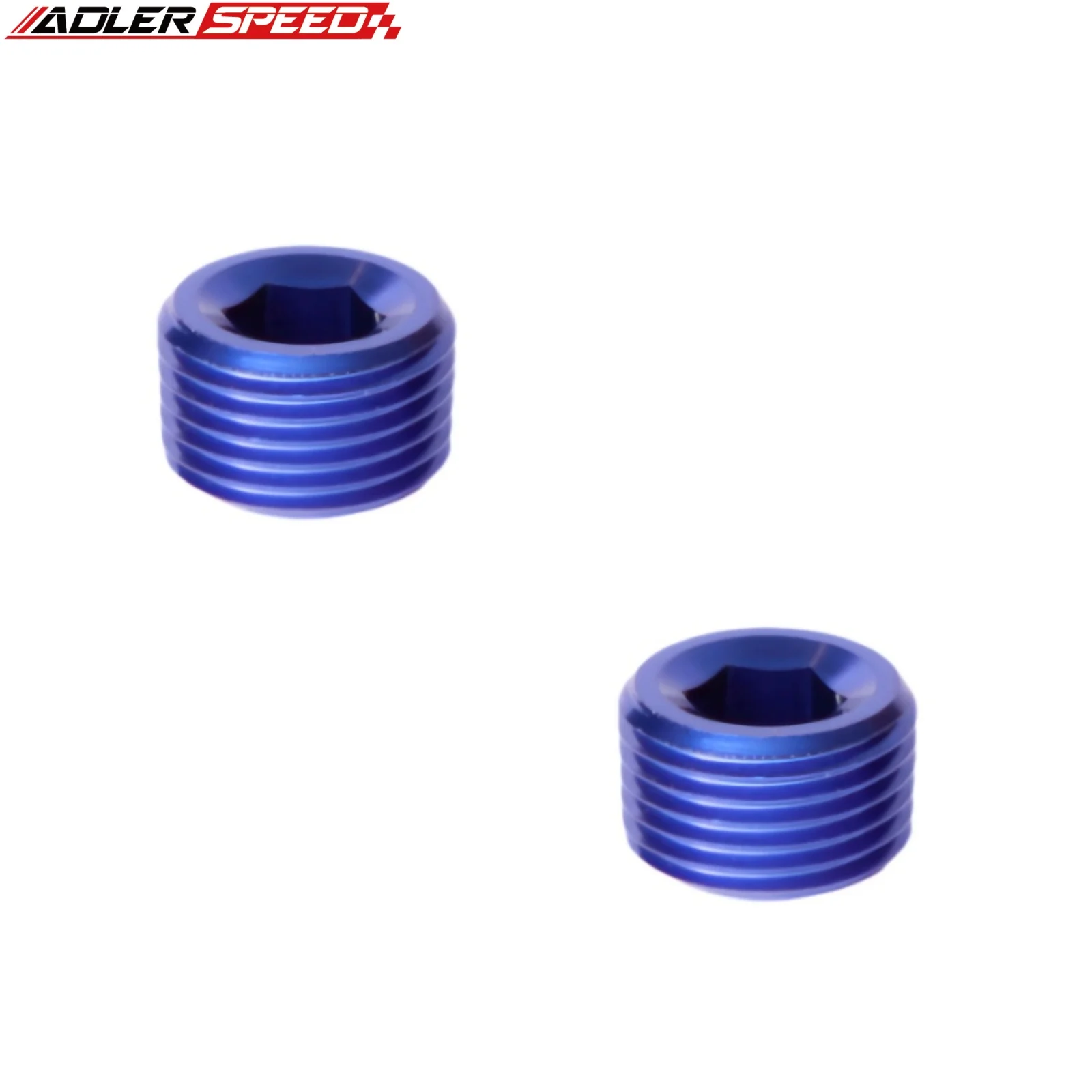 2PCS 1/16 1/8 1/4 3/8 1/2 3/4 1 인치 NPT 나사 알렌 소켓 플러그 NPT 소켓 플러그 어댑터