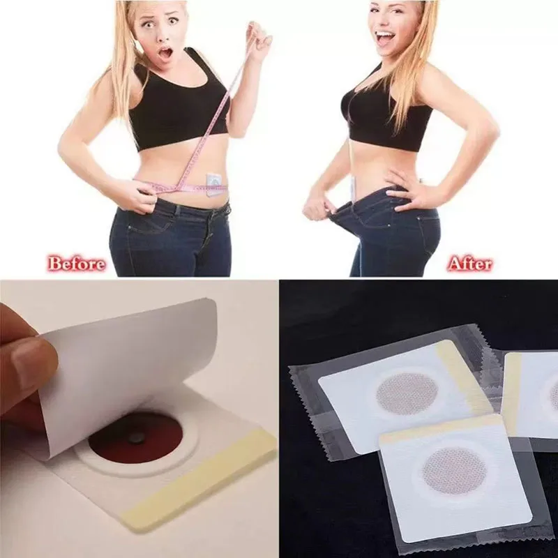 Slim Patch Loss Weight Sticker Fat Burning Improve Stomach Slimming Stick Magnetic Healthy Lazy Slimming Paste for Women & Men