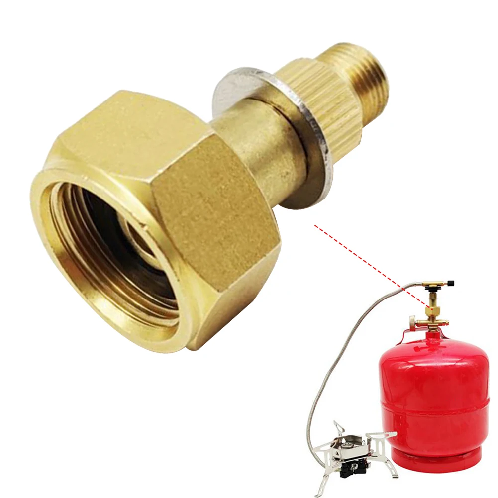 Metal Gas Cylinder Adapter Safe Liquefied Tanks Valves Durable Stove  Accessories