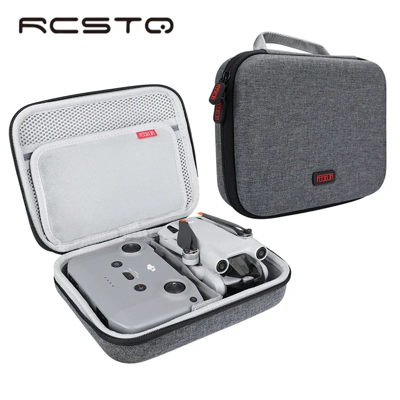 RCSTQ Drone Storage Box for DJI Mini 3 Pro Shoulder Bag Carrying Case RC Remote Controller Protective for Mini 3 Pro Accessories