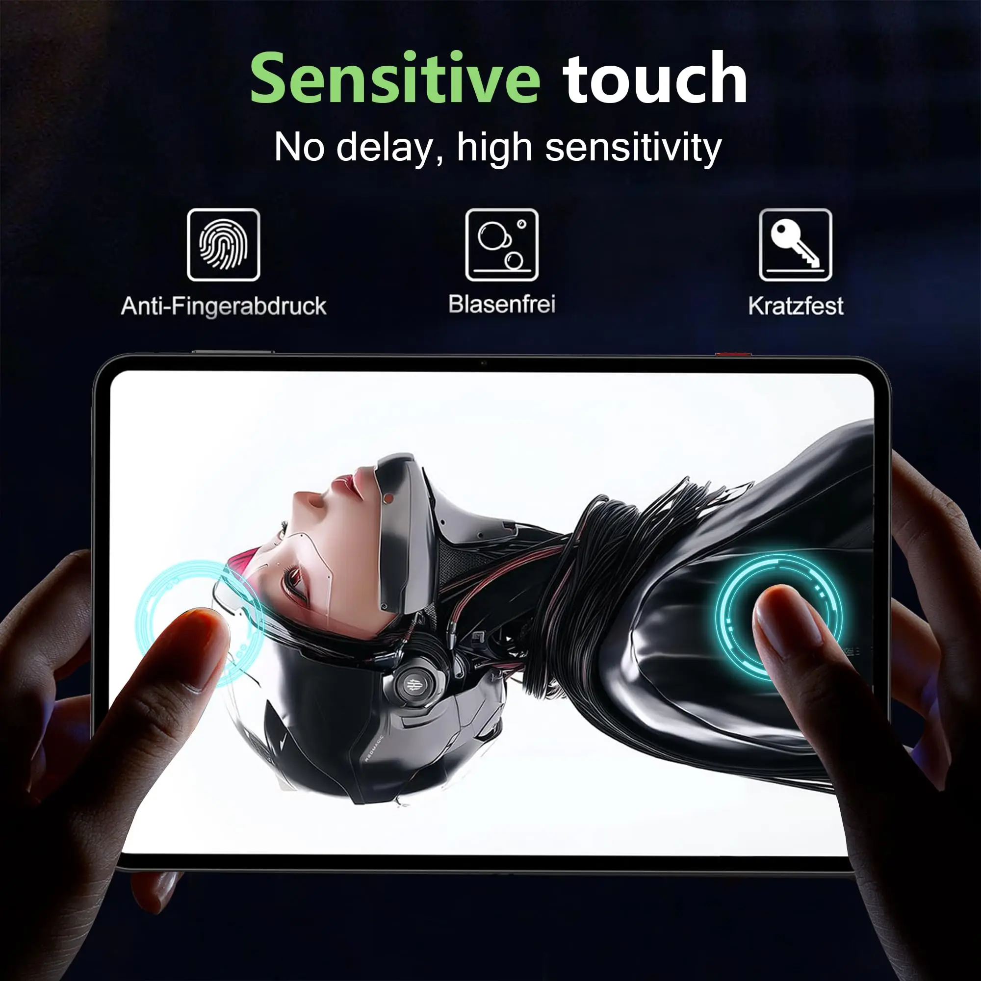 Premium Tempered Glass Screen Protector - Full Cover Protective Film